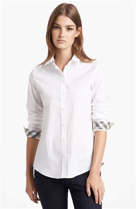 female burberry shirts on sale|burberry women's shirt nordstrom.